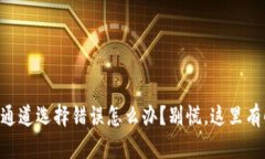 TPWallet通道选择错误怎么办